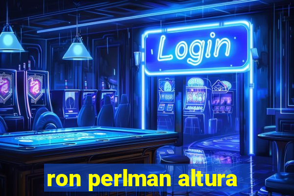 ron perlman altura